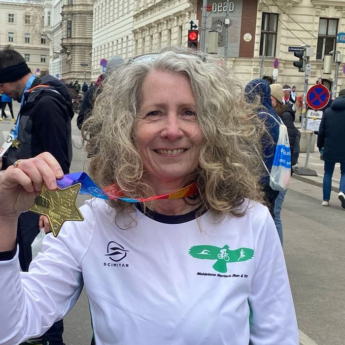 Ali Vant, Membership Secretary at Maidstone Harriers running club