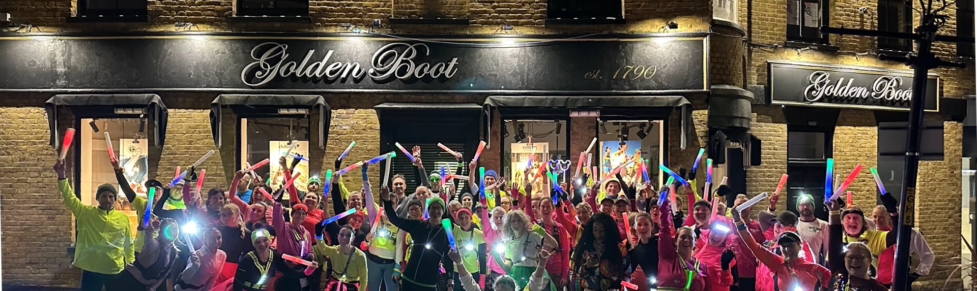 The Golden Boot, Proud sponsor of Maidstone Harriers running club