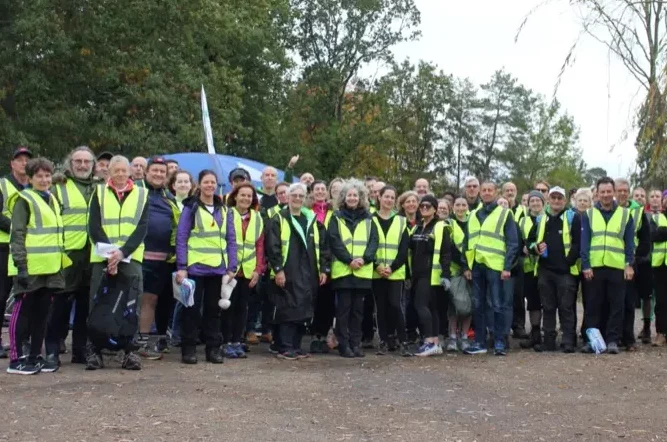 Support volunteers for the Maidstone Half Marathon 2025 at Mote Park. Hosted by Maidstone Harriers, the community driven running club