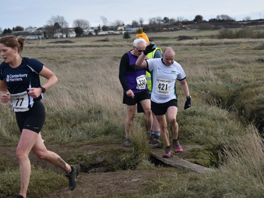 KFL - Kent Fitness League runners in action. Martin Jones of Maidstone Harriers