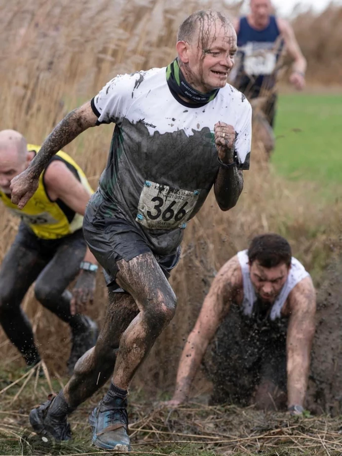 KFL Minnis Bay 2024 - Kent Fitness League runners in action. Kate Phillips-Barrett of Maidstone Harriers