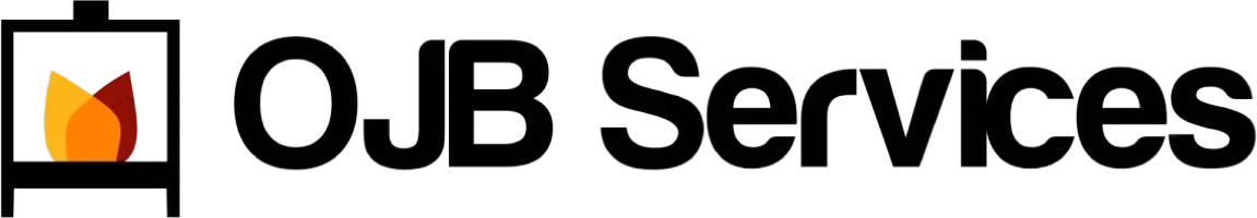 Logo for OJB Services - your local chimney sweeping specialists