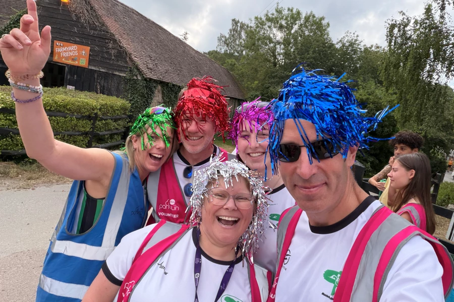 Maidstone Harriers, Catey, Rob and co, as part of the takeover at Maidstone River Parkrun